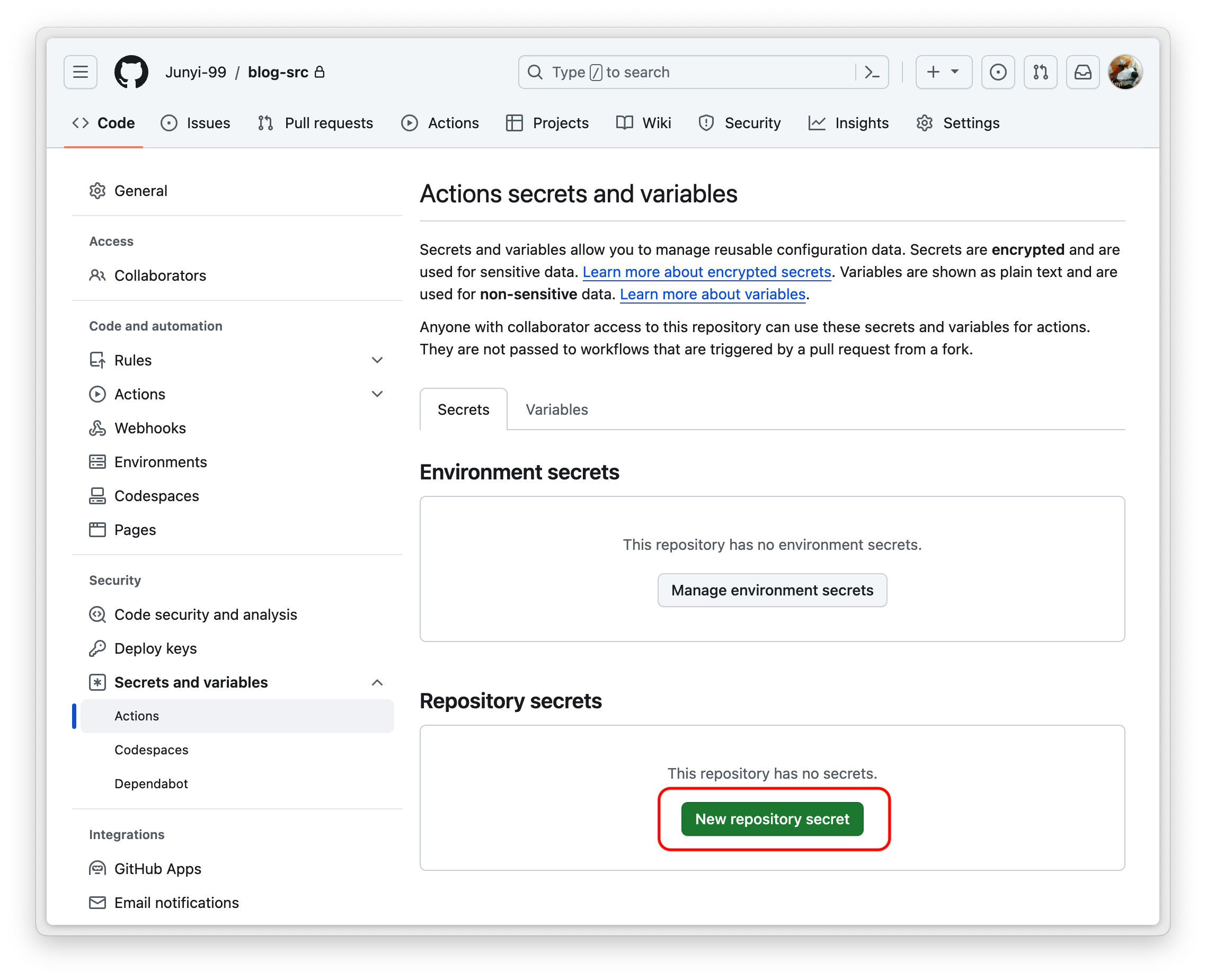  GitHub Pages GitHub Actions Junyi s Lab